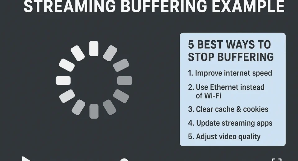 streaming buffering example and solutions